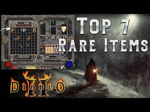 My Top 7 Solo Self found Rare items in Diablo 2