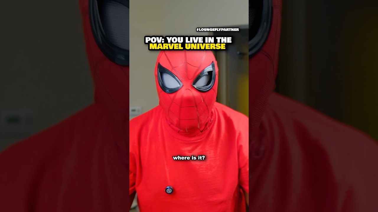 POV: YOU LIVE IN THE MARVEL UNIVERSE #LoungeflyPartner