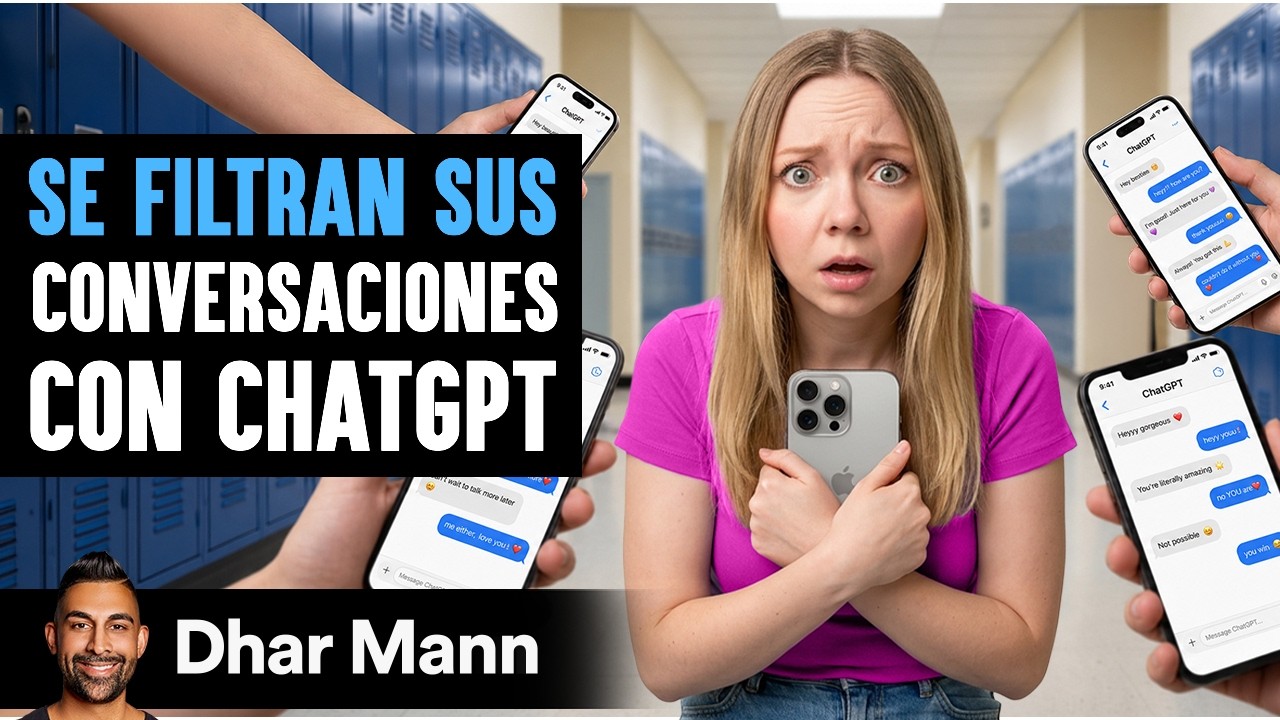 Se Filtran Sus Conversaciones Con ChatGPT | Dhar Mann Studios