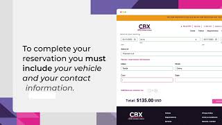 How to make a parking reservation in CBX | Cross Border Xpress