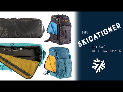Skicationer: The Best Ski Travel Bag + Boot Backpack Combo in Skiing | Powder7