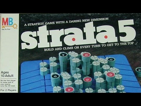 Ep. 126: Strata 5 Board Game Review (Milton Bradley 1984) + How To Play
