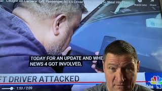Wild sewer rat Rider bites Lyft Driver. Wake up Uber and Lyft. Trying to steal his phone