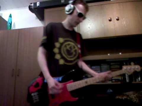The Offspring - nothing from something bass cover video thumbnail