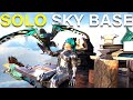 I Built The Most Hidden Solo Sky Quetzal Base In ARK...