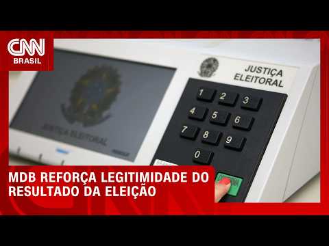 Após carta de Flávio, MDB reforça legitimidade do resultado da eleição | HORA H