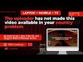 The Uploader Has Not Made This Video Available In Your Country Youtube Fix In Hindi Akdigitaltech