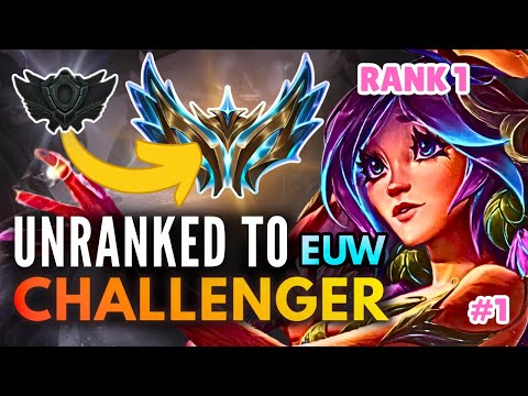Lillia UNRANKED to CHALLENGER EUW - Day 1