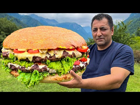 Vergessen Sie alles, was Sie bisher versucht haben! Der größte und leckerste Burger