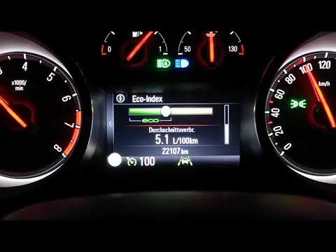 Opel Astra K 1.6 Turbo // Verbrauch Autobahn // fuel consumption highway
