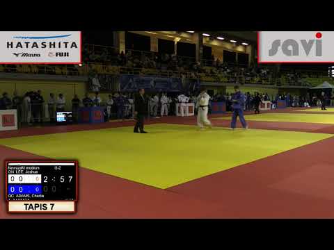 Quebec Open Judo 2018 L G11 PO BERLINER Ari v DAVIAU Benjamin