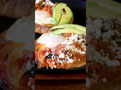 The Best Mexican Breakfast Huevos Rancheros Recipe #shorts