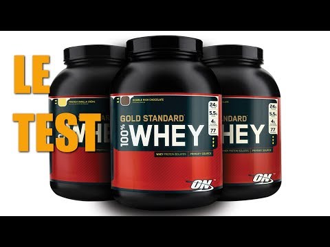 comment prendre whey gold standard