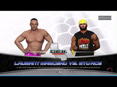 IWF/INTL Presents:  Return to Paradise City Tour - Laurant Marceau vs. RYU ACE