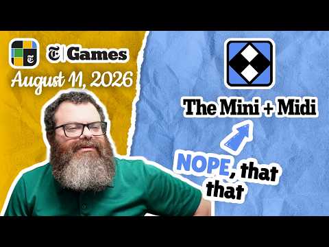 Mini Crossword Hints