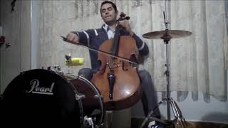 Blue Moon - Violoncelo e Bateria tocados juntos? Boaz de Oliveira