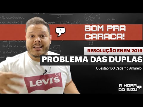 BOM PRA CARACA (Dicas de Matemática): Resolução Questão 160 ENEM 2019 - A Hora do Bizu