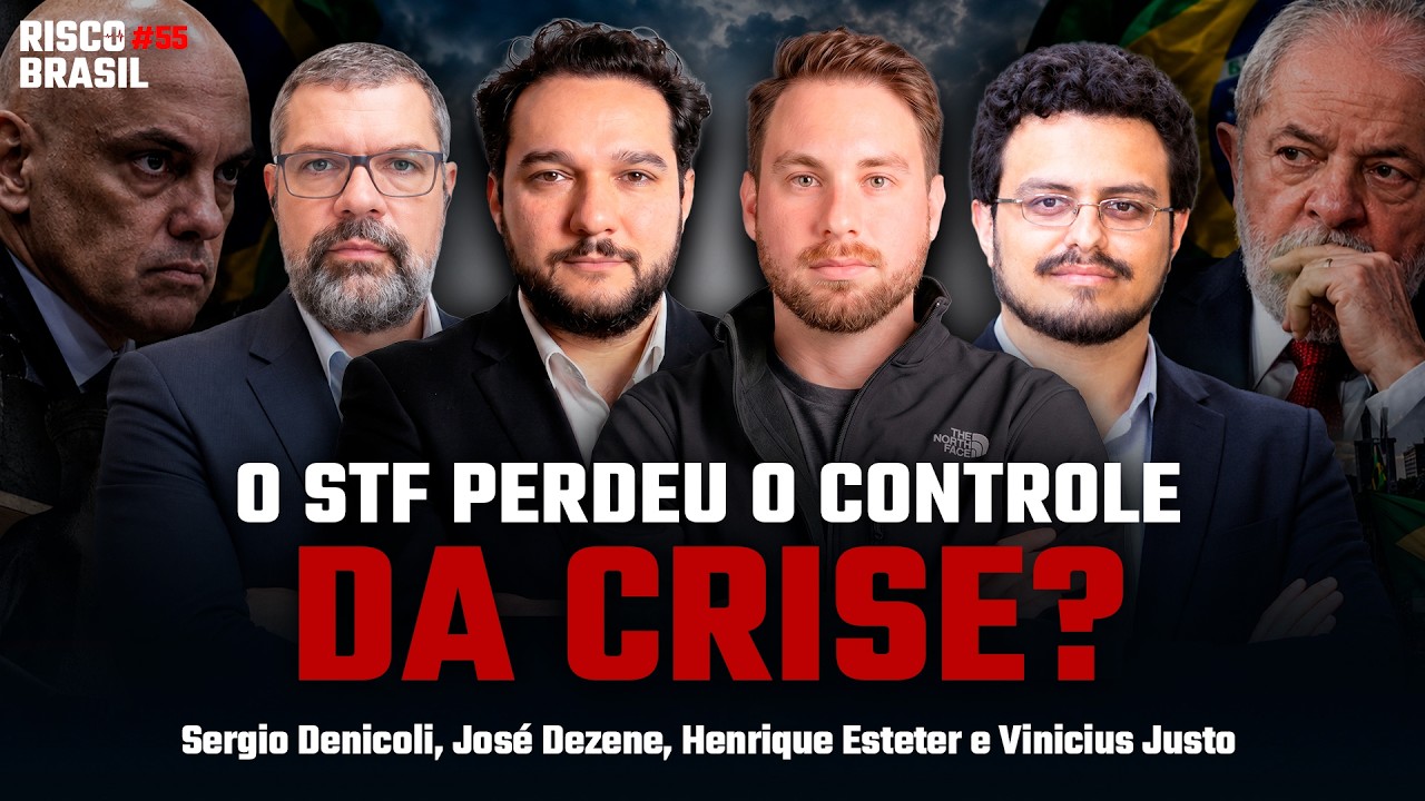A CRISE DO STF VAI MUDAR A ELEIÇÃO DE 2026? | Risco Brasil #55