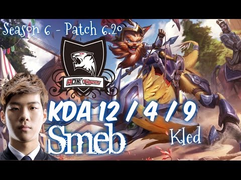 ROX Smeb KLED vs EKKO Top - Patch 6.20 NA Ranked