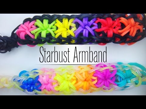 Rainbow Loom Starburst Armband | German Tutorial
