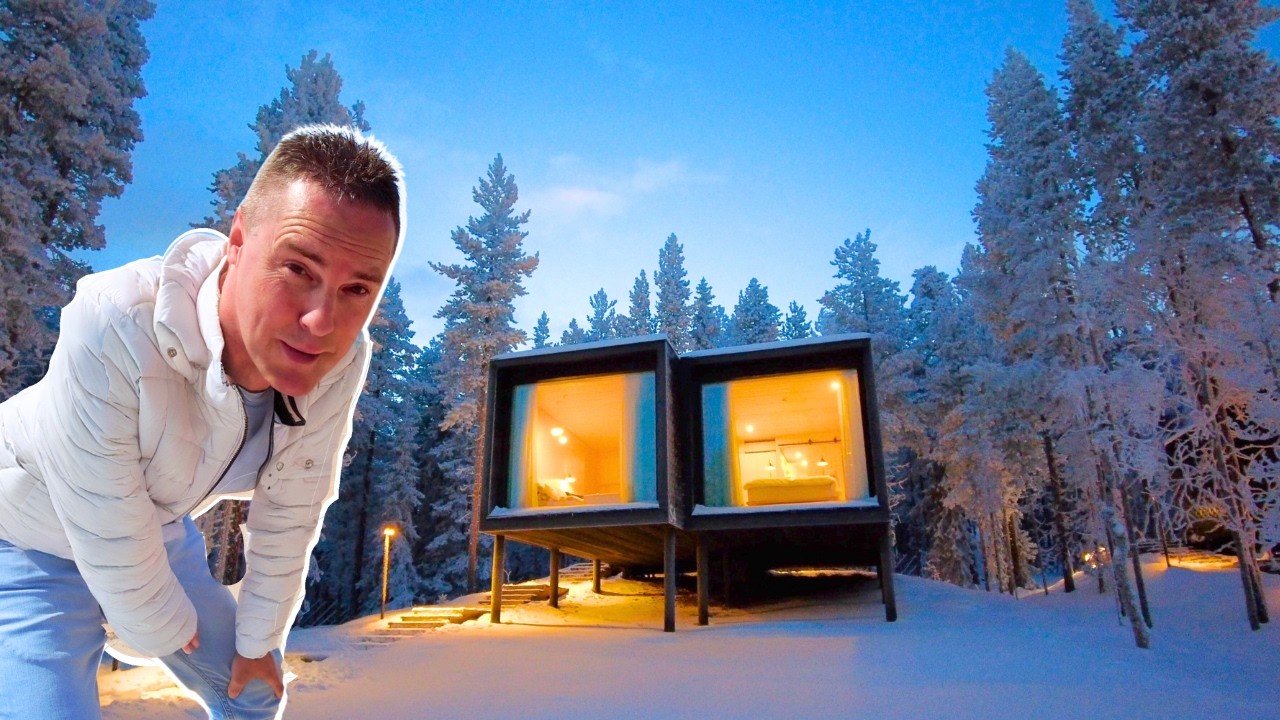 I Stay In A Luxury Arctic Tree House!