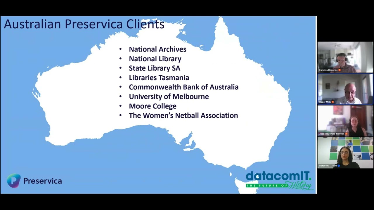 Digitise Once, Preserve Forever - Digital Preservation Webinar