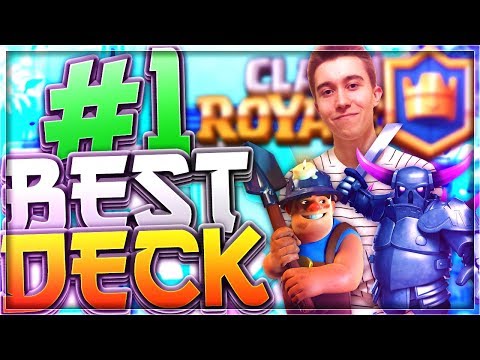 #1 BEST DECK!! Live 12 Win Pro Gameplay | Pekka Miner Control Deck — Clash Royale