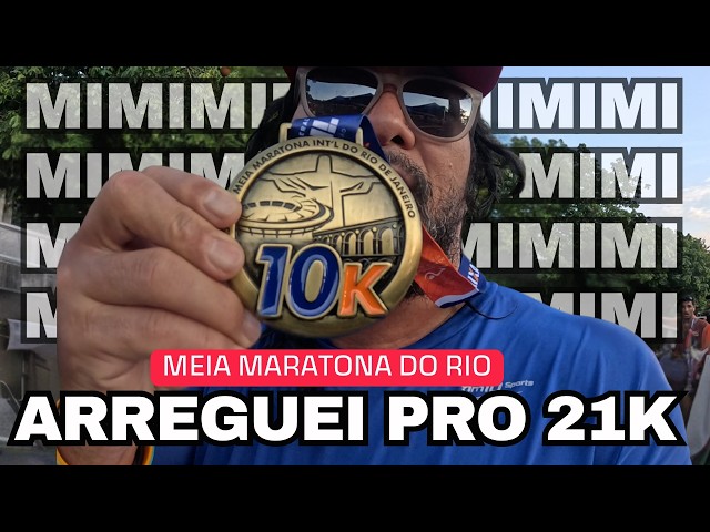 Não rolou correr 21k na Meia Maratona do Rio 2025