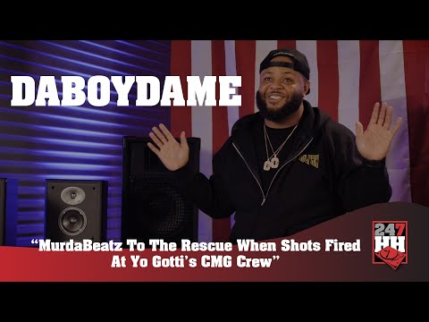 DaBoyDame - MurdaBeatz To The Rescue When Shots Fired At Yo Gotti's CMG Crew (247HH WTS)