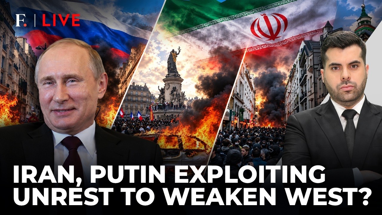 Iran, Russia's 'War' on the West? Both Fanning France Fire To 'Weaken' West | Firstpost Live