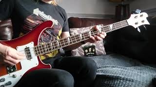 Saltcoats man plays "Broken" by Motörhead bass cover #motorhead #heavymetal