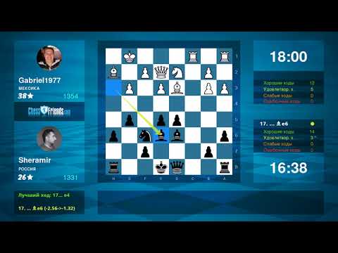 Chess Game Analysis: Gabriel1977 - Sheramir : 0-1 (By ChessFriends.com)