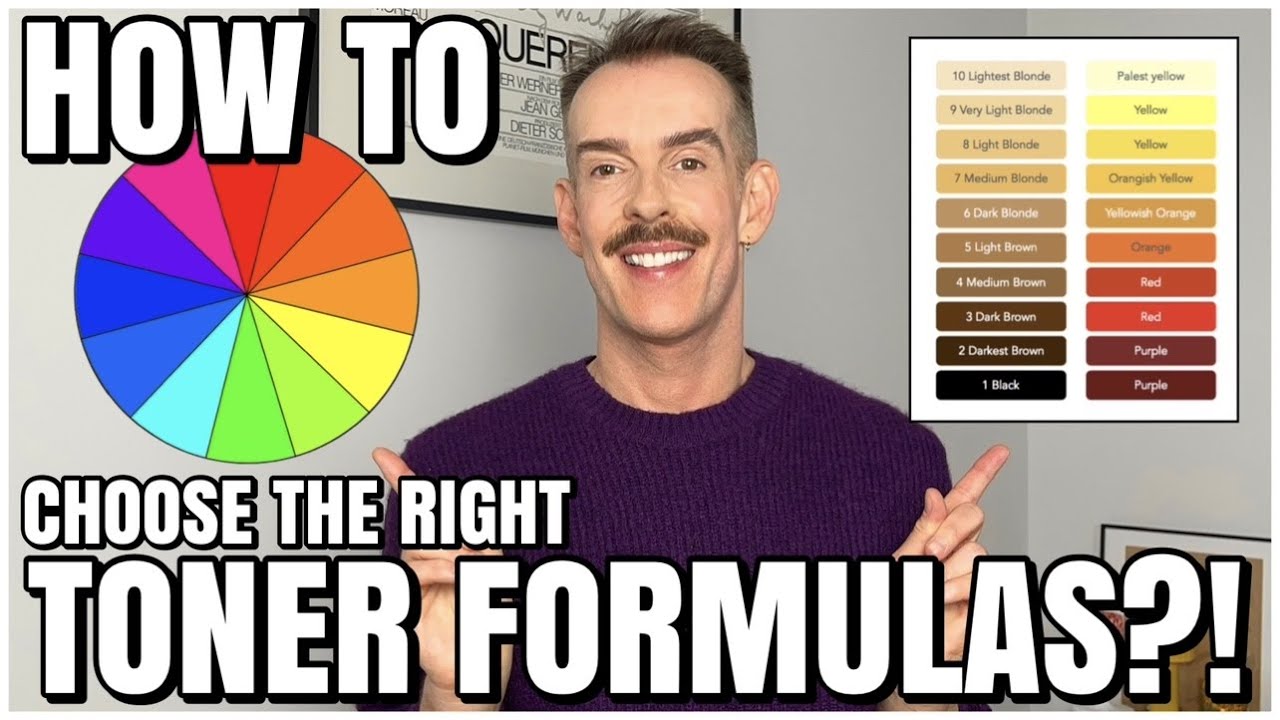 How to choose the PERFECT toner EVERY time!? (Hair color theory from hairstylist)