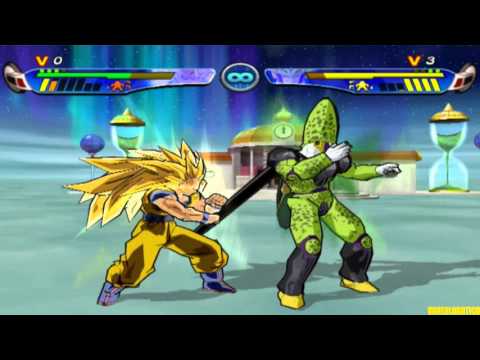 DBZ Budokai 3 Online - Goku [Mourossonero] vs Cell [Tico] 8 Fights