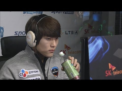 [SPL2014] Hydra(CJ) vs DongRaeGu(MVP) Set1 King Sejong Station -EsportsTV, SPL2014