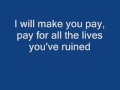 Chimaira pray for all lyrics