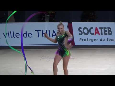 Kseniya MOUSTAFAEVA (FRA) ribbon - 2017 Thiais AA