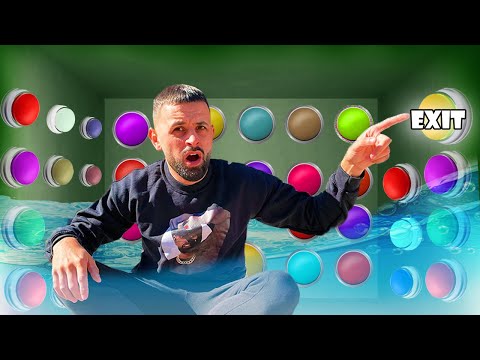 CUTIA CU 100 DE BUTOANE MISTERIOASE ! **CHALLENGE**