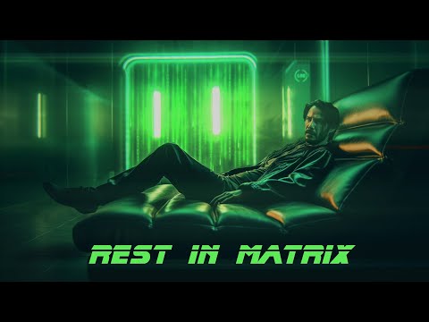 Rest in Matrix * Ethereal Cyberpunk Ambient Music for Relaxation and Sleep