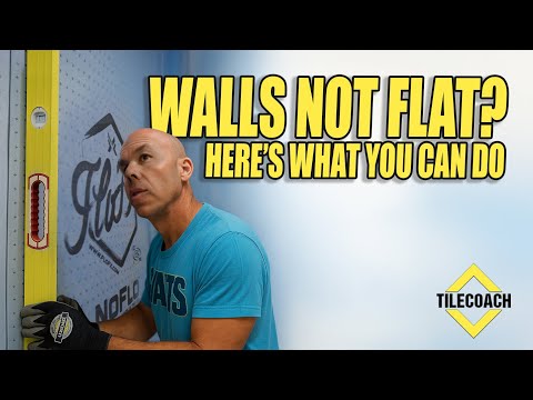 How to Get Walls Flat and Plumb for Tile Installation