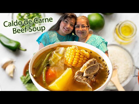 Indulge in a Bowl of Flavorful Caldo de Carne/Beef Soup