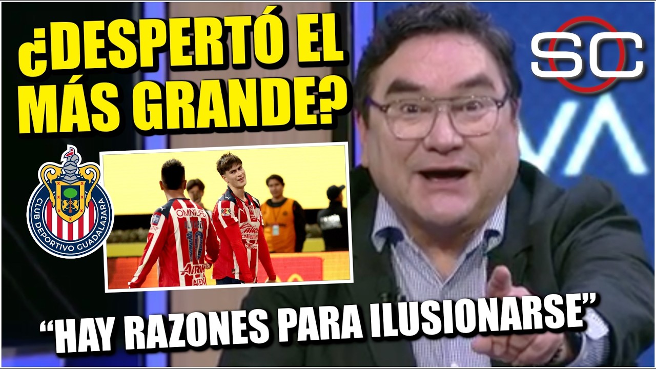 PIETRASANTA ADMITE que CHIVAS está para ser CAMPEÓN en MEXICO: “Hay RAZONES para ILUSIONARSE” | SC