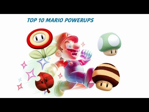 Top 10 Super Mario Power Ups (ft. typicul)