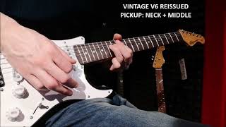 Video thumbnail for Fender Stratocaster Mexico vs Vintage V6 Reissued - COMPARISON by GUITAR GEAR - Strumenti Musicali Dalmine BG