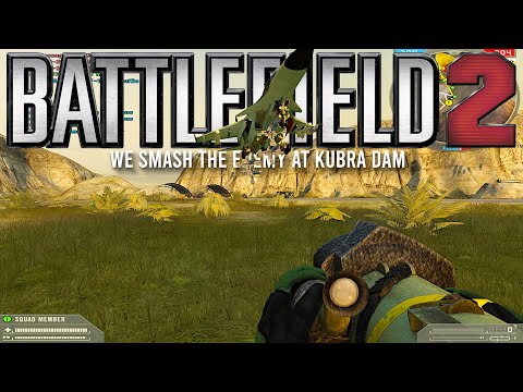 Battlefield 2 In 2023 - Smashing The Enemy Team at Kubra Dam