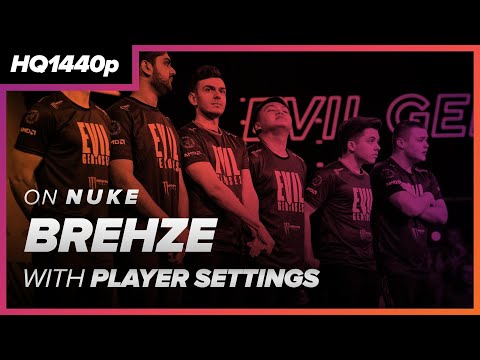 [CSGO DEMO] Brehze (Evil Geniuses) vs 100 Thieves / 25 frags / Nuke // POV - Point of View