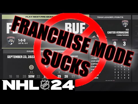 Franchise Mode Sucks - NHL 24