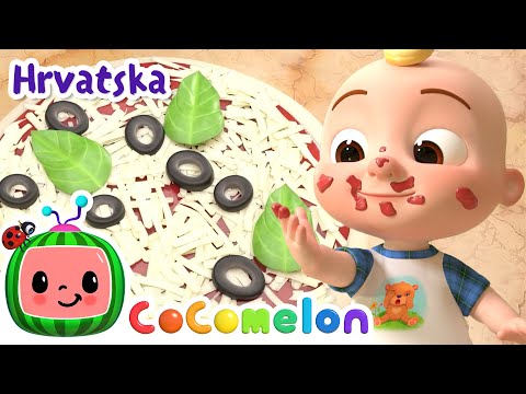 Pjesma o pizzi | CoComelon Hrvatska | Crtaći filmovi i dječje pjesme na hrvatskom jeziku