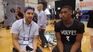 Rookies Talk Netflix & Chill and more at the 2016 NBA Rookie Shoot