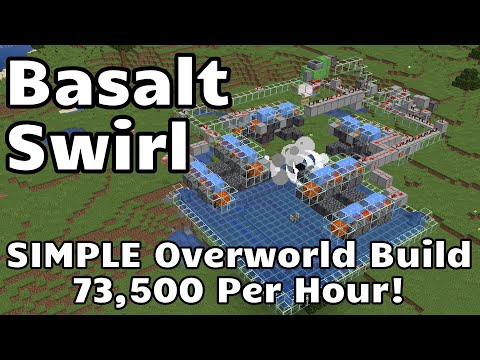Unbelievable Basalt Swirl Build - 73K Per Hour!
